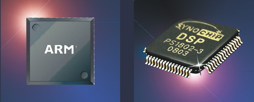 暢盈車(chē)牌識別主控系統，采用的是ARM+DSP芯片
