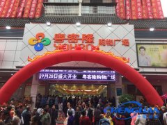 粵客隆購物廣場(chǎng)武當山店視頻監控、公共廣播系